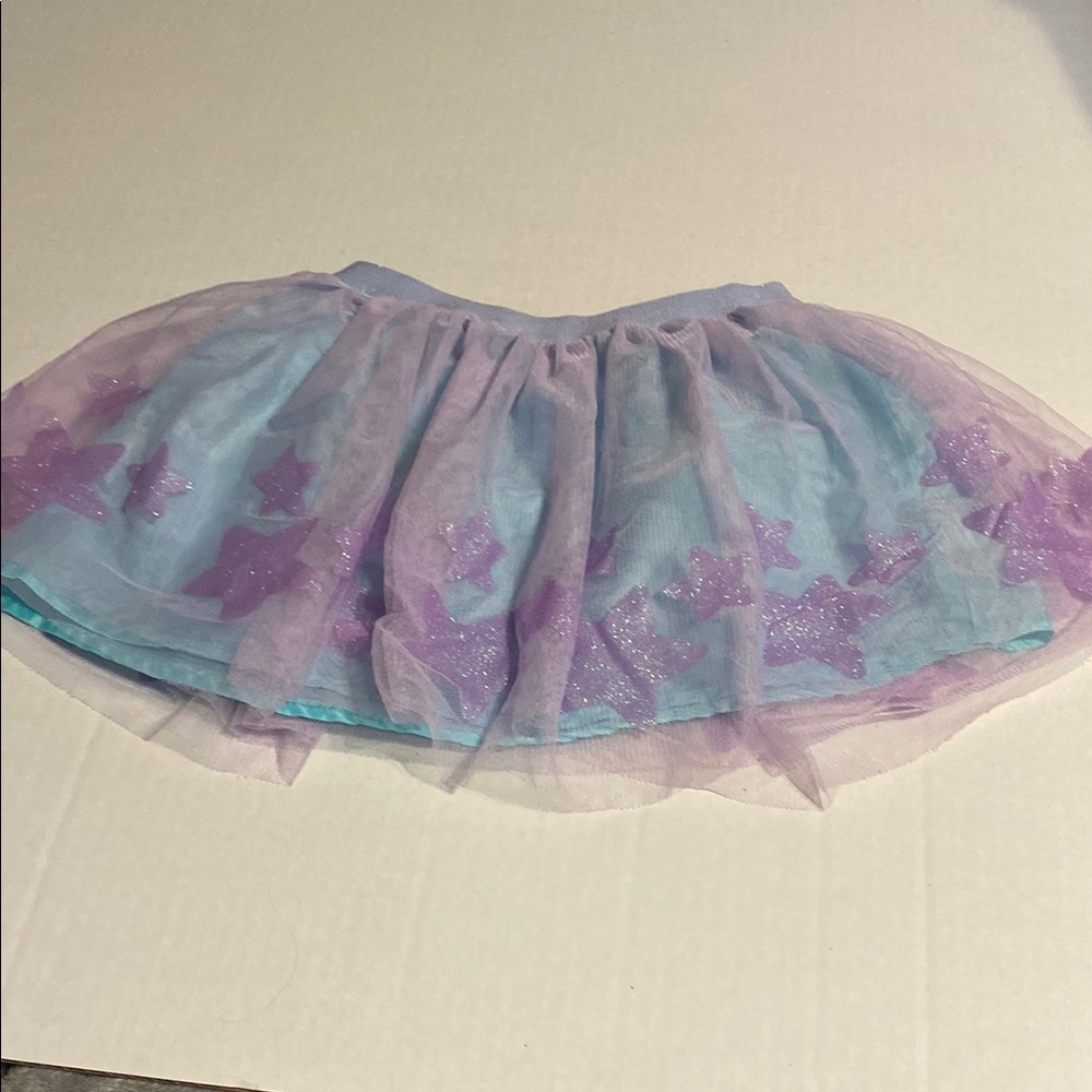 Purple and Blue Starry Kids Skirt